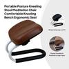 Adjustable Height Prayer Bench Portable Meditation Bench  For Studio Yoga Praying Prayer