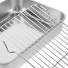 Supply Lid Grill Pan with Grid Frying Oven Trays for Baking Rack Cooking Colander