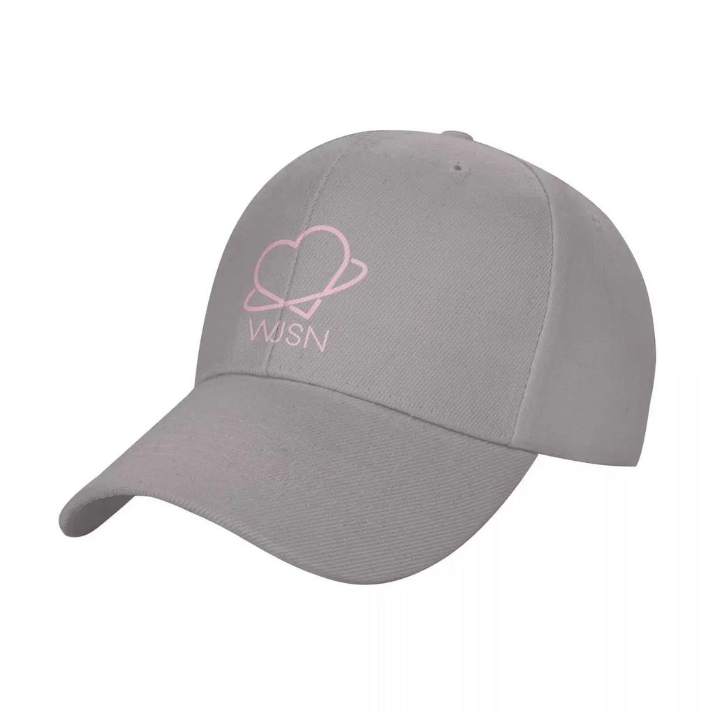 wjsn pink logo Baseball Cap New In Hat Mountaineering funny hat Caps Male Womens