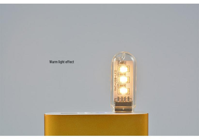 

Xiaomi Mini USB Night Light: LED Dormitory Wake-up Light, Portable Eye Protection, Energy-Saving Lamp.