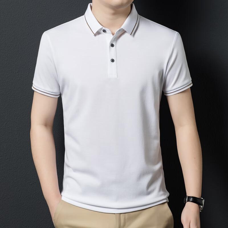 Yiliteng Men's Casual Short Sleeve Polo Shirt