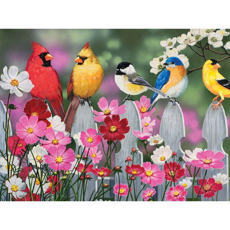 5D Diamond Painting Flower Bird Rhinestone Kit Diamond Embroidery Animal Cross Stitch Diamond Mosaic Home Decor
