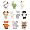 Stuffed Animal Plush Toy, Soft Running Calf Fox Cat Dog Doll for Kids, Cuddle Hugging Plushie for Boys Girls, Portable Travel Companion Gift