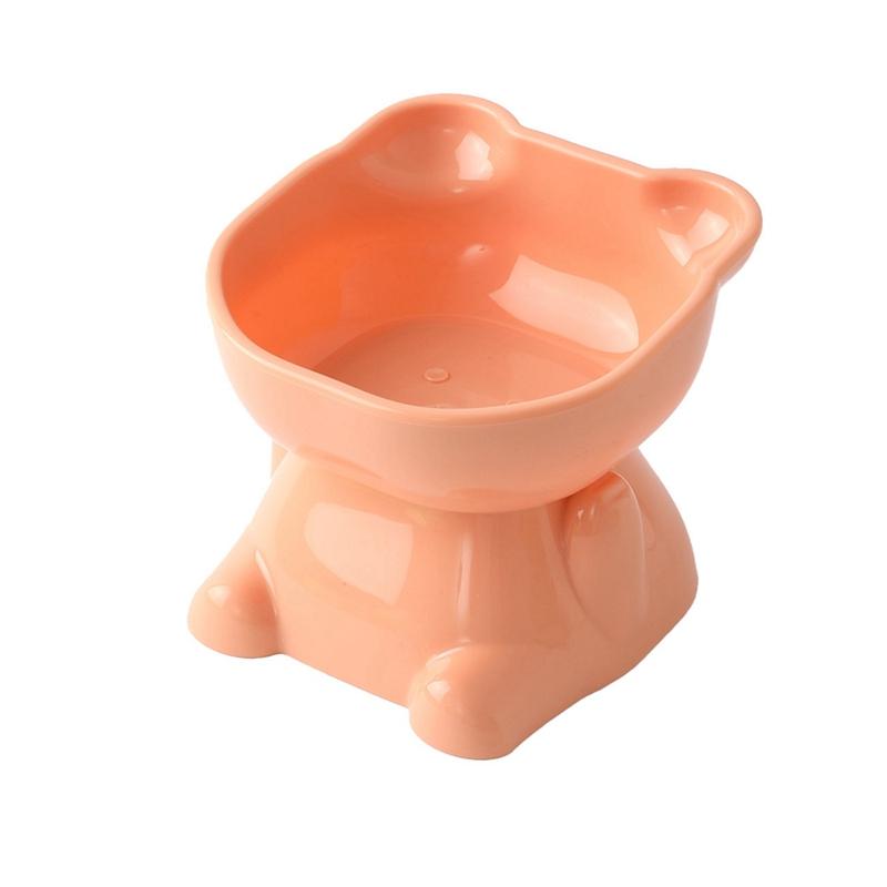 Professional Cat Bowl High Foot Dog Bowl Neck Protector Pet Cat Food Water Bowls Anti-overturning Pet Feeding Cup Pet Feeder Supplies