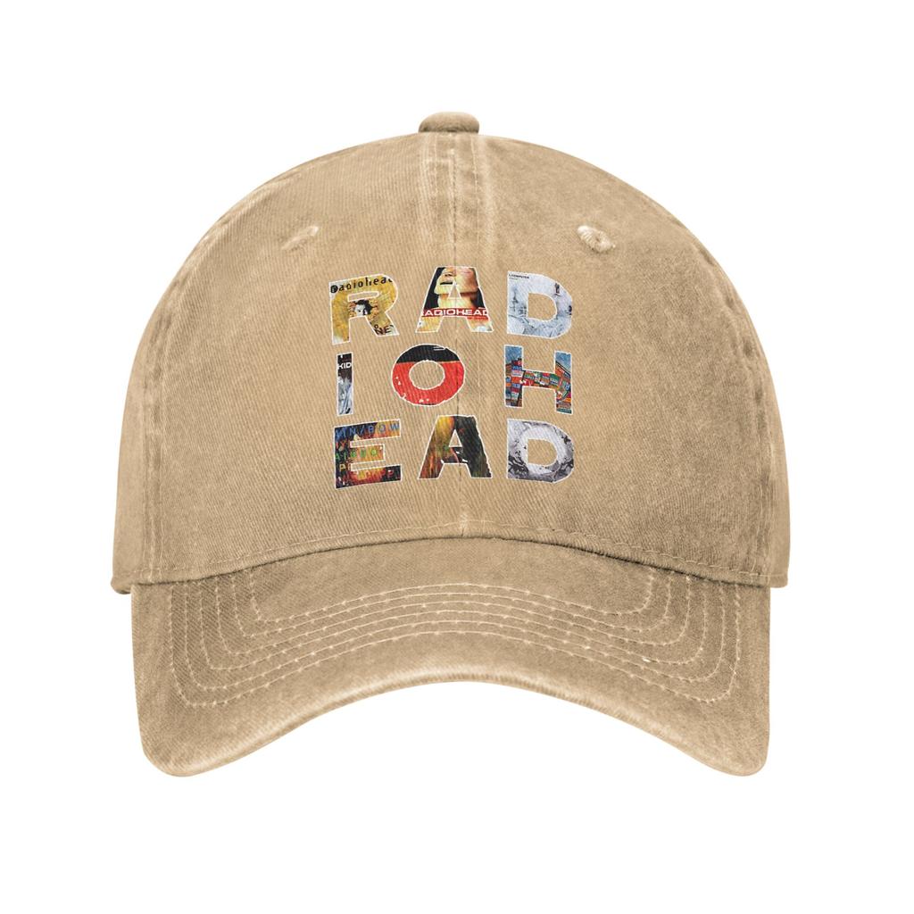 Radioheaded Band Baseball Cap Merch For Unisex  Adjustable Trucker Hat