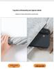 Pantalon gris taille haute petite micro-évasé – Cache-hanches, amincissant, sportif et court pour femmes en automne