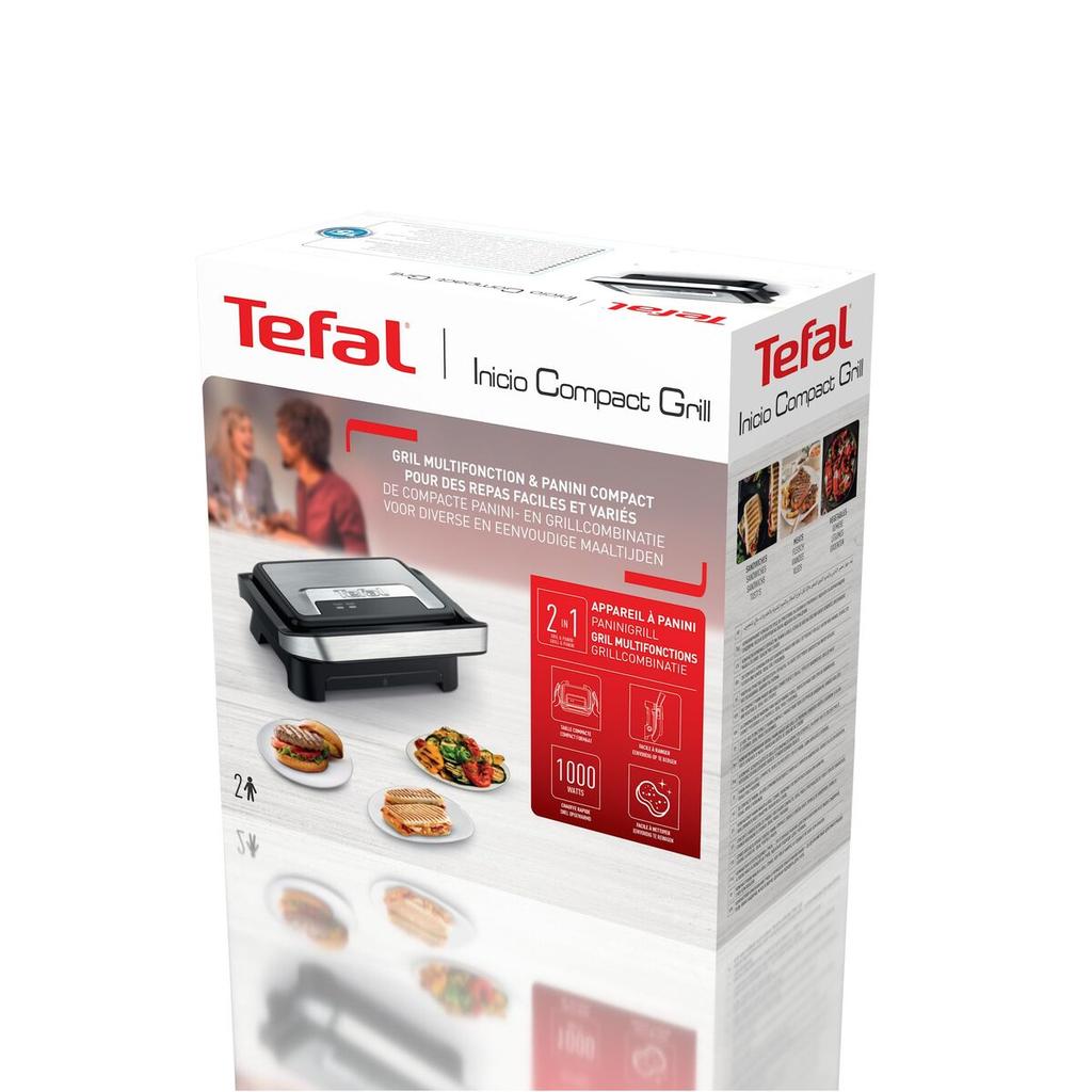 Sandwichmaker Tefal GC270D10 Schwarz 1000 W