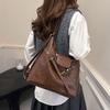 Women Fashion PU Leather Crossbody Bag Durable Adjustable Shoulder Bag Simple Backpack Bag Girls
