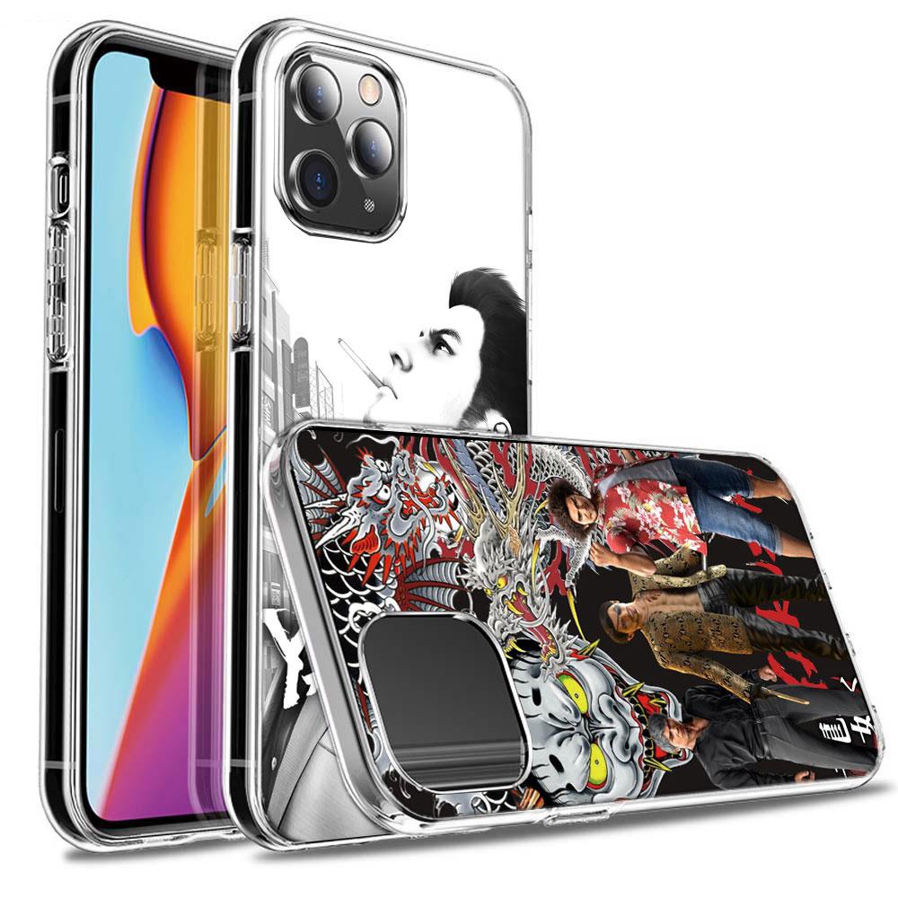 Yakuza 0 Game Phone Case For Iphone 16E 15 Pro 14 Plus 17E 16 17 Pro Max Air 11 12 13 Mini Shockproof Capa Cute Cover TPU Cle