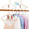 Multifunctional Cloth Hanger Foldable Portable Travel Saving Space Ultra-Light Clothes Hangers For Home Business Trip Vacation Daily Use