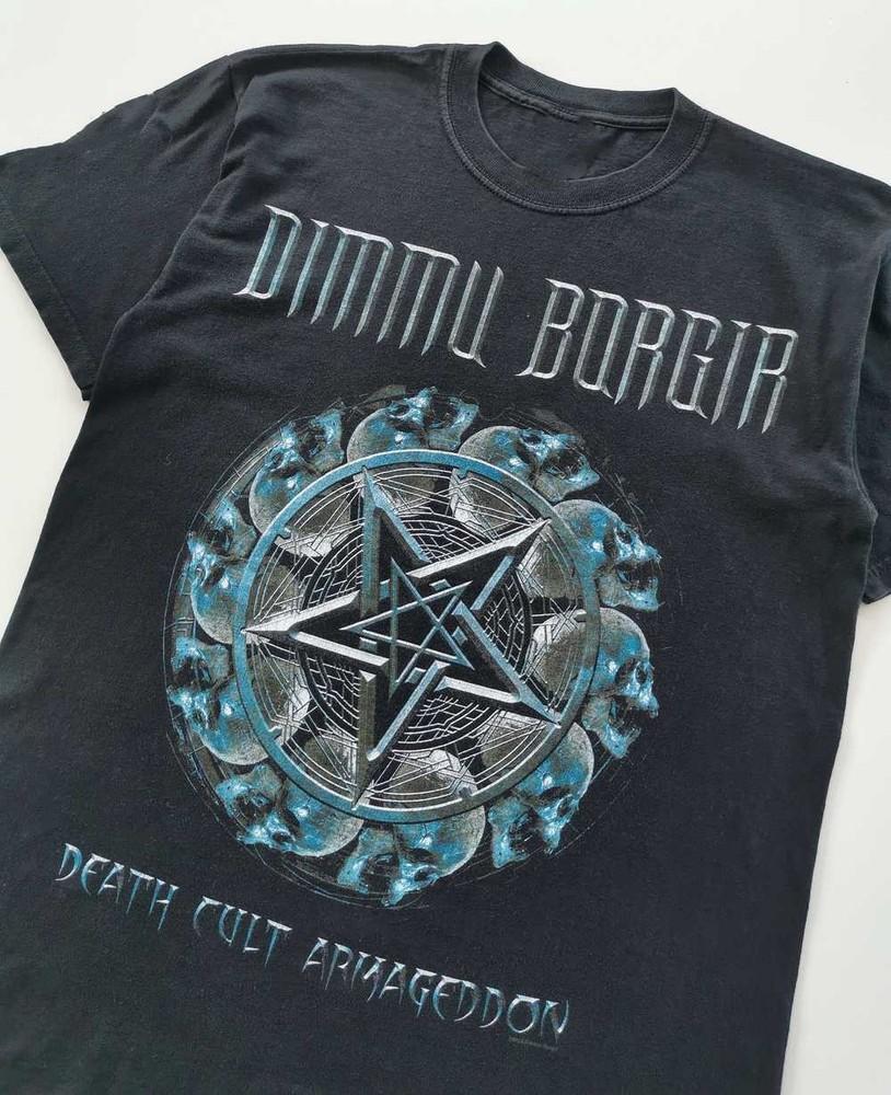 

Горячая футболка Dimmu Borgir Death Cult Armageddon Подарок для фанатов Унисекс S-5XL Футболка JJ213 Унисекс Футболка L