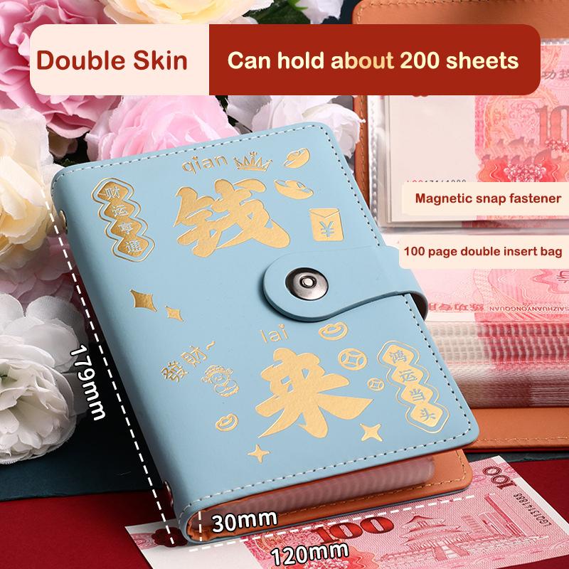 100 Envelopes Money Saving Reusable Children Challenge Saving Money Notebook Savings Binder Budget Savings Challenges Book