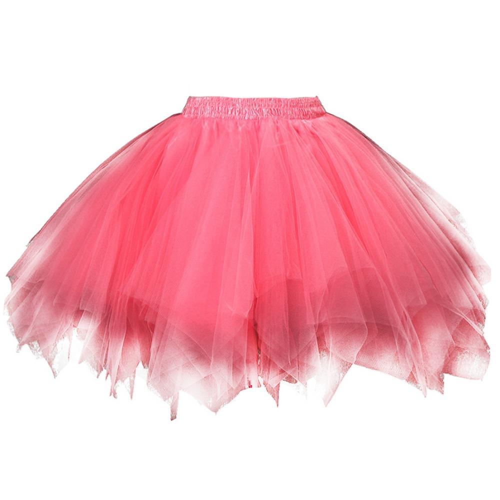 Falda de Tul para Fiesta de Halloween Tutú de Tul Vestidos de Princesa Vestidos de Boda Faldas de Malla Faldas para Actuación de Danza Tutú de Tul con Capas Esponjosas