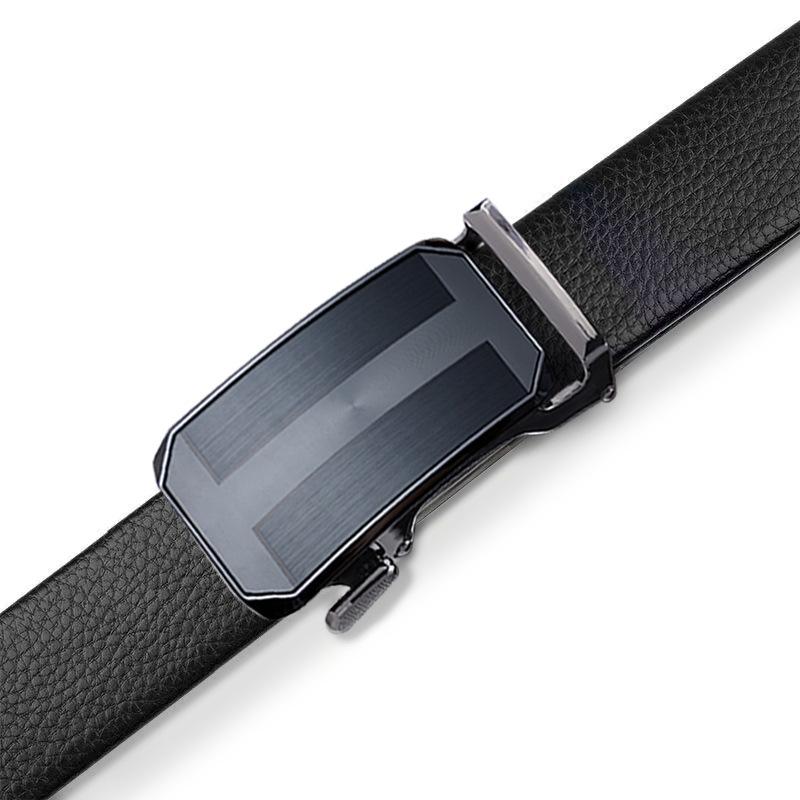 Men's Belt Automatic Buckle Men's Rest Belt Suit Business Trousers