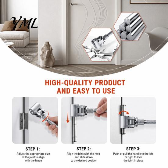 Metal Gate Hinge Repair Wrench Door Adjustment Wrench, Precision Cabinet & Alignment Tool, Sagging Correction Heavy-duty Stainless Steel Rust-Proof