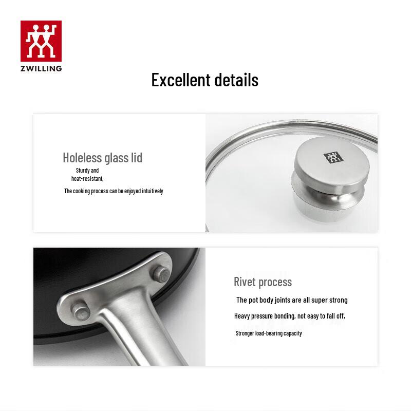 Zwilling Genießen Sie beschichtete Kochtöpfe