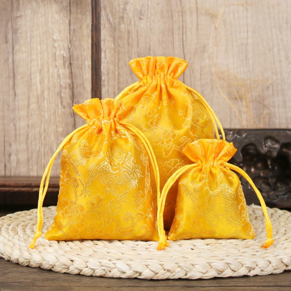 1/2PCS Chinese Style Gift Packing Pouches Adjustable Storage Pouches Jewelry Packing Bags  Storage