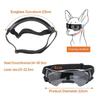 Pet Dog Sunglasses Soft Adjustable Sun Protection Pet Goggles For Small Medium Dogs