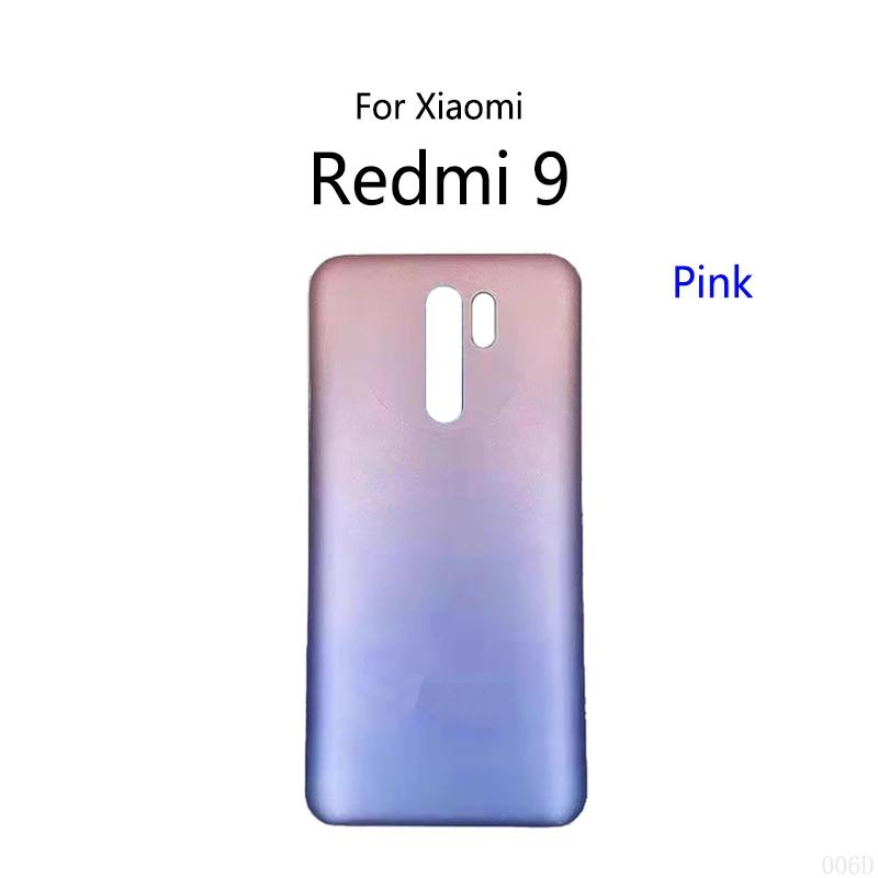 Parts Battery Back Cover For Xiaomi Redmi 9 Housing Panel Battery Cover Rear Case