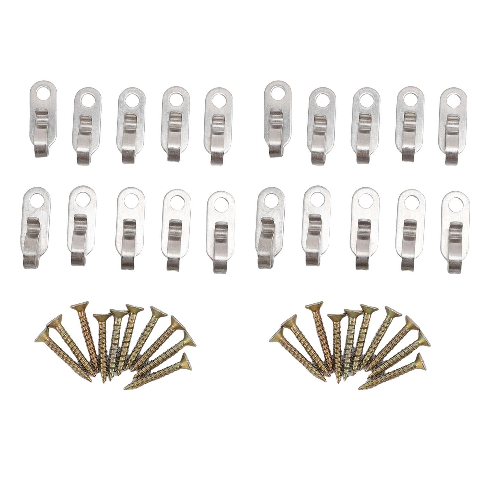 Konnwei Light String S Hanger Hooks Stainless Steel Outdoor Screw Hooks For Hanging Outdoor Patio S Led S Colorful