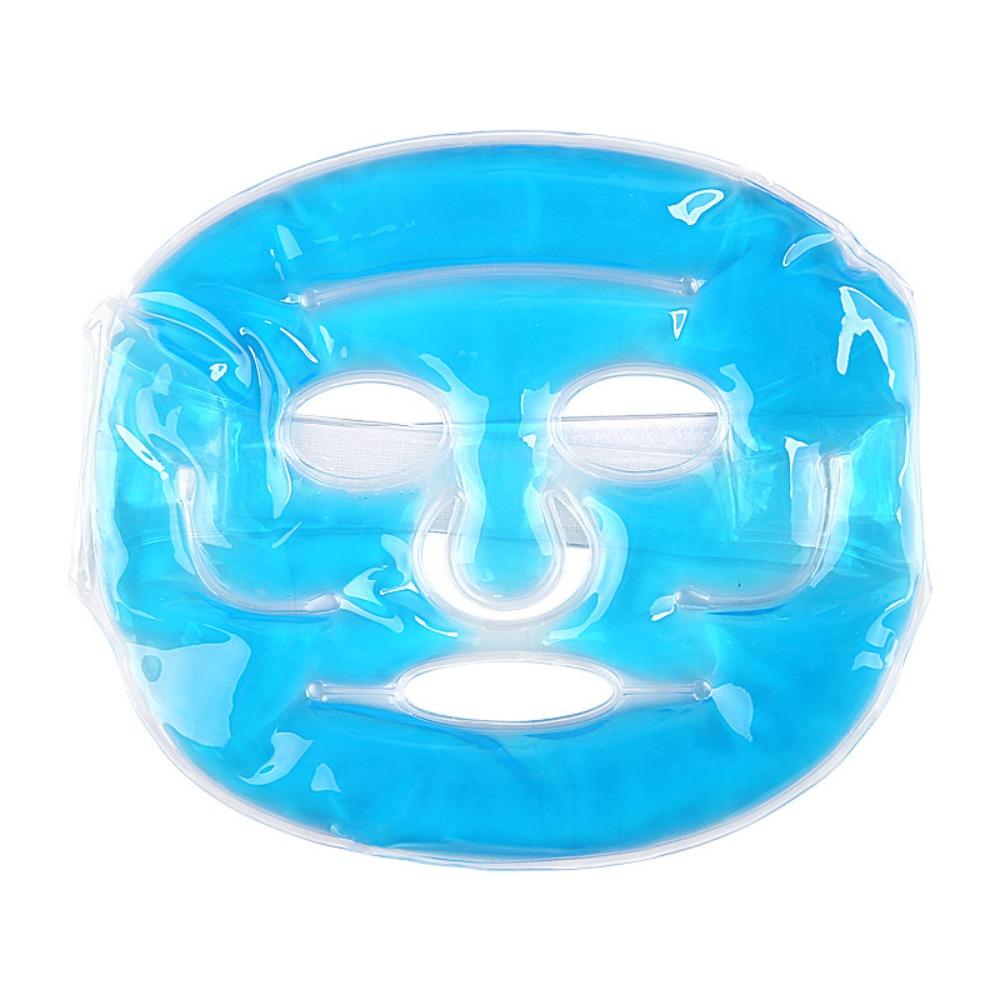 Gel Beads Ice Pack Full Face Hot Heat Compress Pack Cold Face Eye Mask  Relieve Fatigue