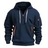 Dropped Shoulder Hooded Sweatshirt Men's Women's Plus Size Loose Pullover Fashion Sweatshirt