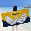 Hip Hop Group Wu TangS Bath Towel Microfiber Soft Water Absorbing Breathable For Girl Kids Decorative Cartoon Beach Towel