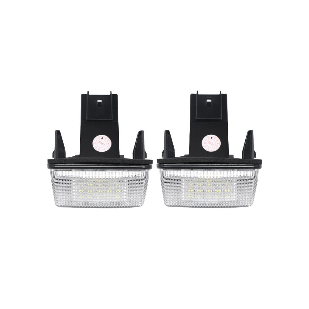 

2 шт. светодиодный светильник номерного знака для Toyota Corolla E150 Verso Auris Hatchback E15 Avensis T270, лампы для номерного знака