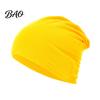 Lightweight Daily Commuting Hat Slouchy Hip-Hop Hat, Solid Color Soft Chemo Headwear, Breathable Street Style Pile for Face Slimming Cancer Cap Women