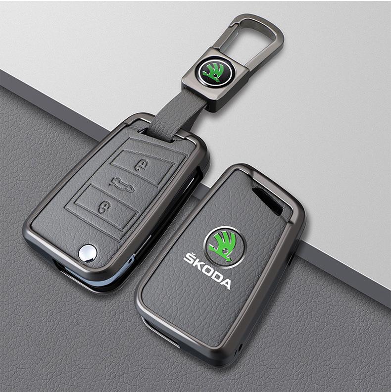 Skoda Kodiaq Elephant Grey Car Key Holder