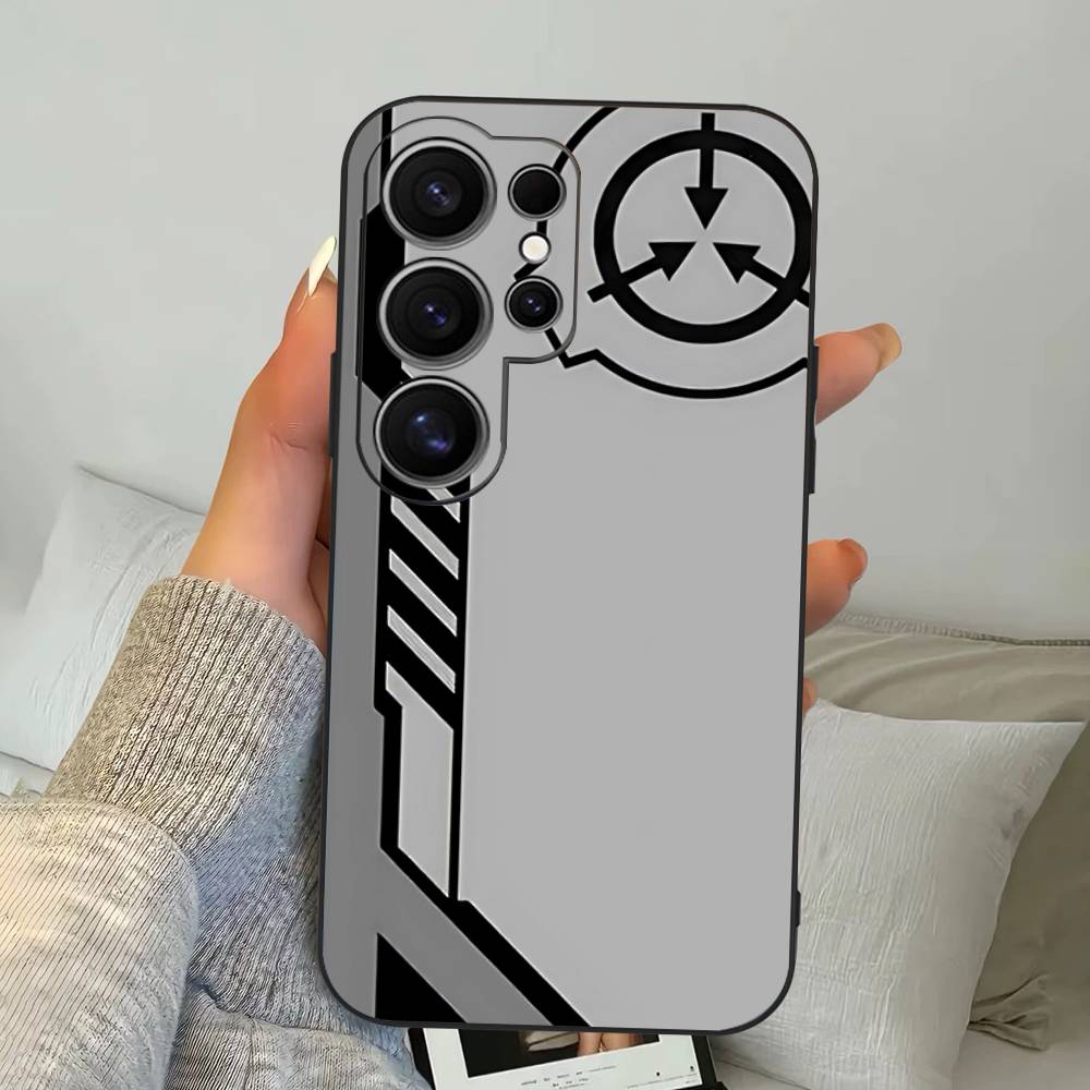 

SCP Foundation Game Sci Fi Phone Case For Samsung S 24 Fe 25 Ultra Plus 20 Lite 21 30 22 23 24 22 Ultra 5G Fundas Samsung S30 plus 5G