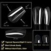 Versatile Clear Gel Nail Tips Transparent Nail Extensions Great for Daily Wear