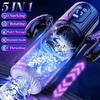 2026 High Speed Automatic Thrusting Rotating Piston Stroker Masturbator Telescopic Vagina Blowjob Masturbation Sex Toys for Men 18