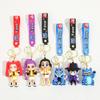 New KPOP Demon Team Keychain, Tiger Character PVC Figure Keychain, Cute Harajuku Style Key Ring for Kids & Fans Halloween