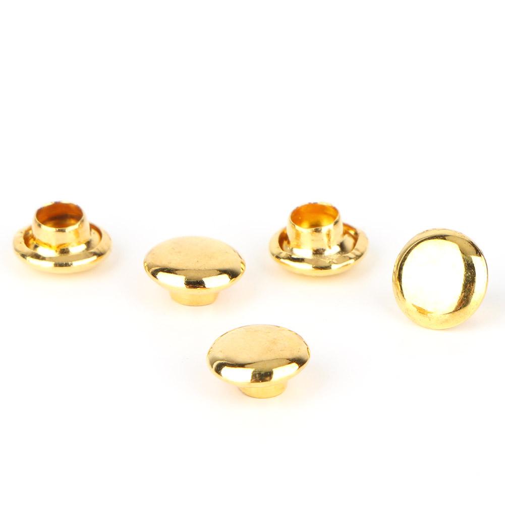 10PCS Colorful Rhinestone Rivets Cap Stud For Diy Craft Decoration(pink Crystal)