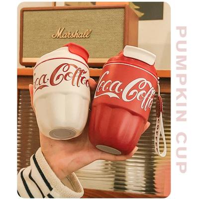 Coca Cola High Beauty Tazza da Acqua per Studenti Maschi e Femmine Tazza da Caffè Regalo Acciaio Inossidabile 304 Tazza Termica DROPSHIPPING