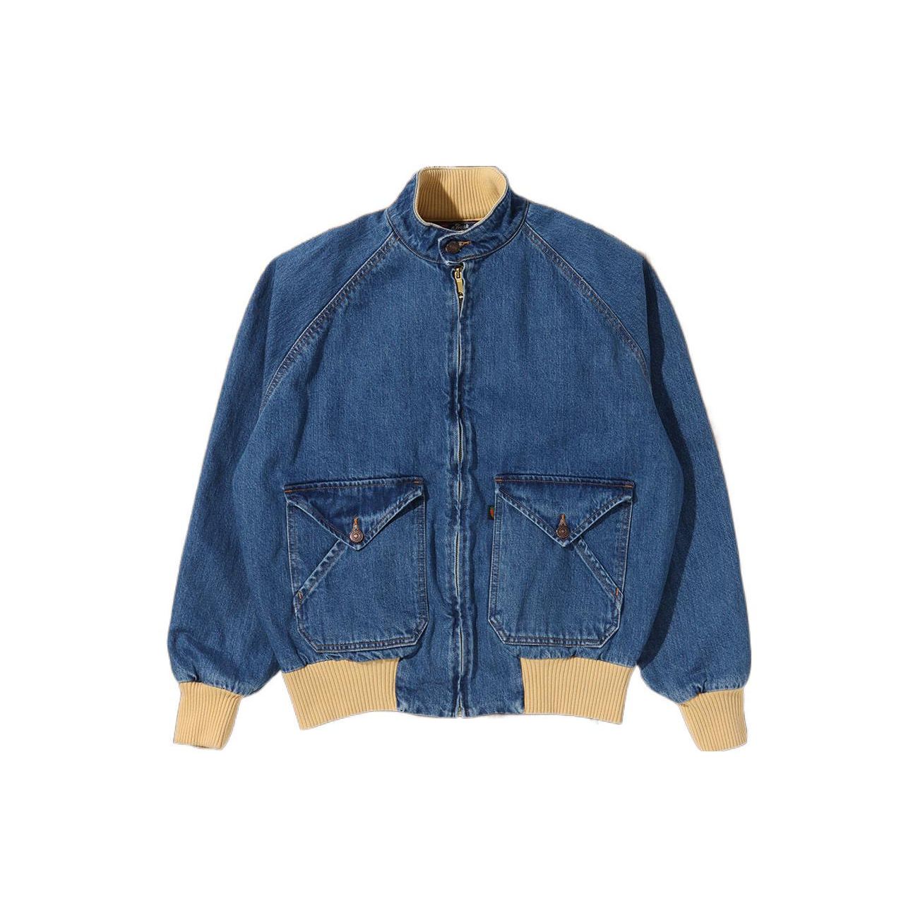 

Levis Color Block Raglan Denim Jacket Men Jackets Blue 85208-0001 M