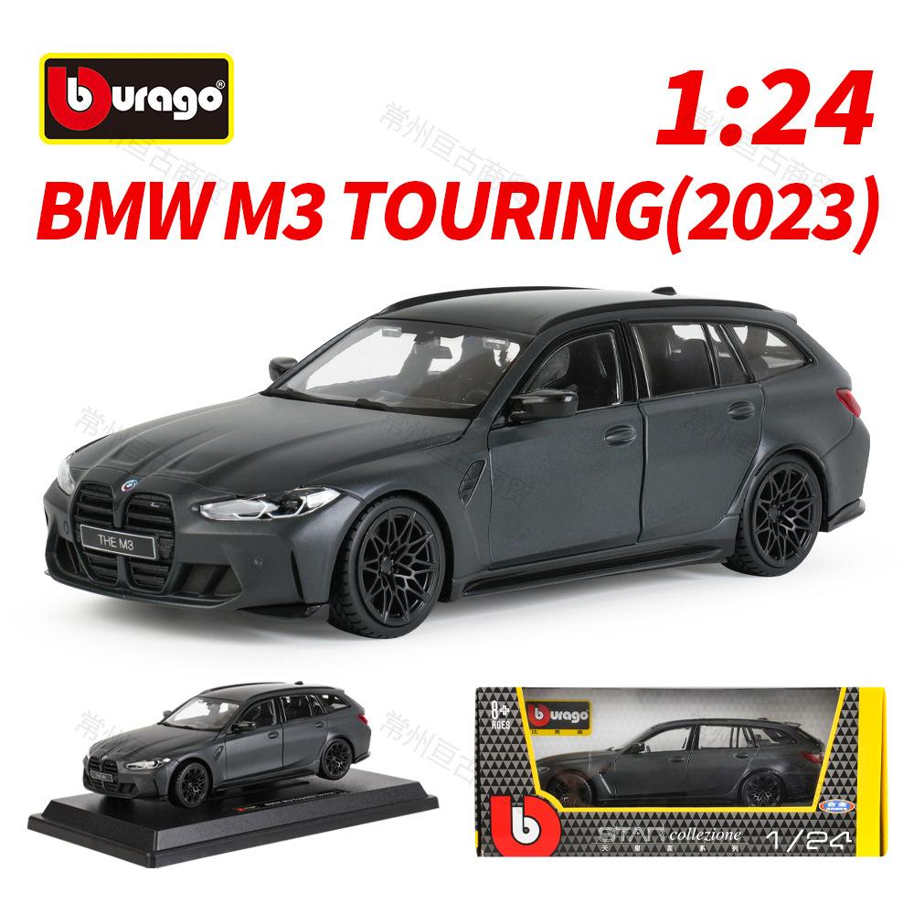 

Bburago 1:24 Bmw M3 M 3 Touring (2023) Static Simulation Alloy Car Model Toy Collectible Ornament Gift