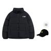 Li Ning Sports Life Collection FW22 Down Jacket Winter Unisex Black AYMS307-4
