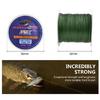 Braided Line 8lb-35lb 4 Wire Fast Water Cutting Fishing Line 4 Strands 124 Yards Braided Fishing Line Abrasion Resistant