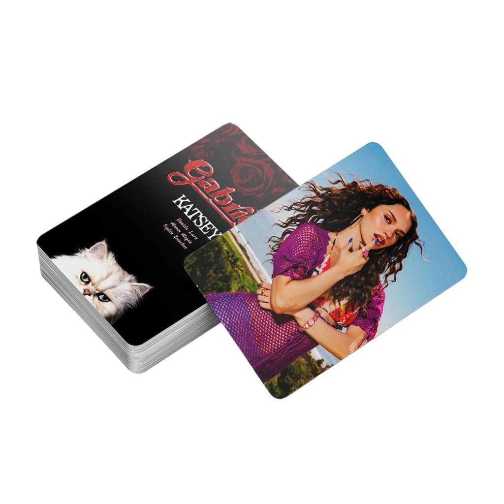 60 LOMO Cards, 32 Stickers, Single Gabriela Photo Cards, Notebook Stickers
