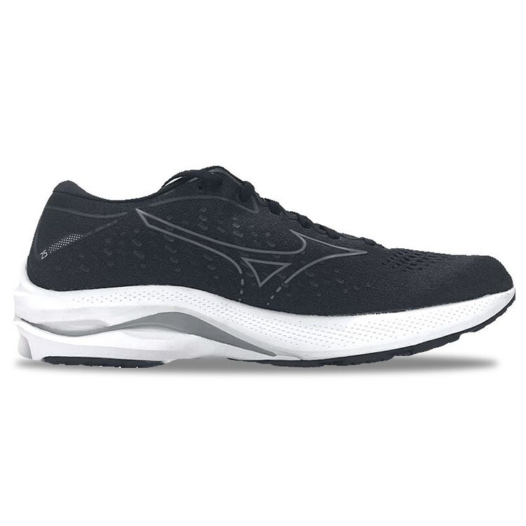 Mizuno Wave Rider 25 Comfortable Sports Fabric Synthetic Leather Slip Resistant Wear Resistant Breathable Low Top Running Shoes J1GC210334