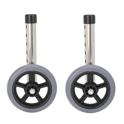 2pcs Walker Wheels  Walker Wheels Replacement 6 Adjustable Height Rollator Wheels Accessori
