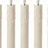 Flameless Candles 6 Pieces with Remote Timer LED Fake Candles Battery Operated for Indoor Outdoor Table Centerpieces Fireplace