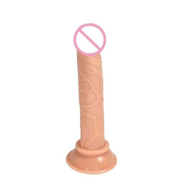 Crystal Jelly Realistic soft Dildo Penis Suction Cup Mini dicks Female Masturbation Erotic Cock Anal Sex Toys for Woman Lesbain