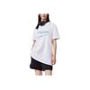 Puma Downtown Tee Letter Print Comfortable Casual Sports Color Block Short Sleeve T-Shirt Unisex Tops White 630113-02