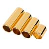 4PCS Metal Guitar Slide Golden Color Electric Guitar Slide Bass Slide  For Electric Guitar