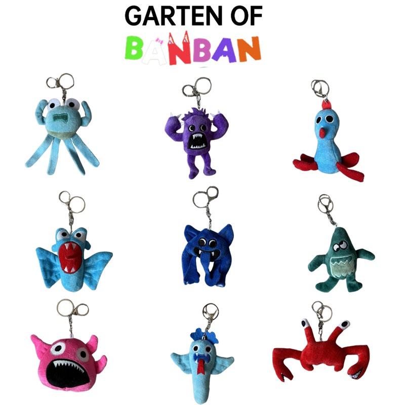 Garten Of Banban Plush Keychain Cute And Colorful Hanging Accessory