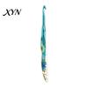 Decorative Crochet Needle Resin Hook for Beginners, Crocheting Lovers, 2.0mm-8.0mm Ergonomic with Long Floral Handle Blankets, Dolls, Shawls,