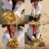100Pcs Pirate Gold Coins Children'S Birthday Party Game Chip Decoration Gift Halloween Plastic Children'S Treasure Supplies